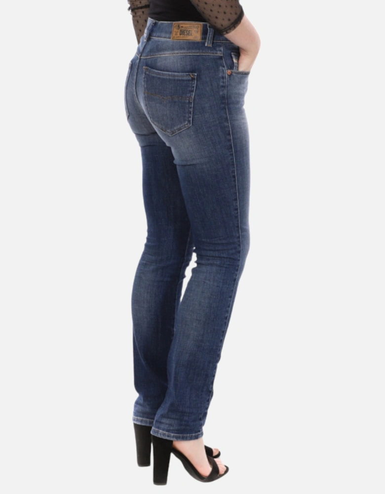 SANDY R68MA Womens Jeans Regular Slim Straight Regular Waist Fit Trouser