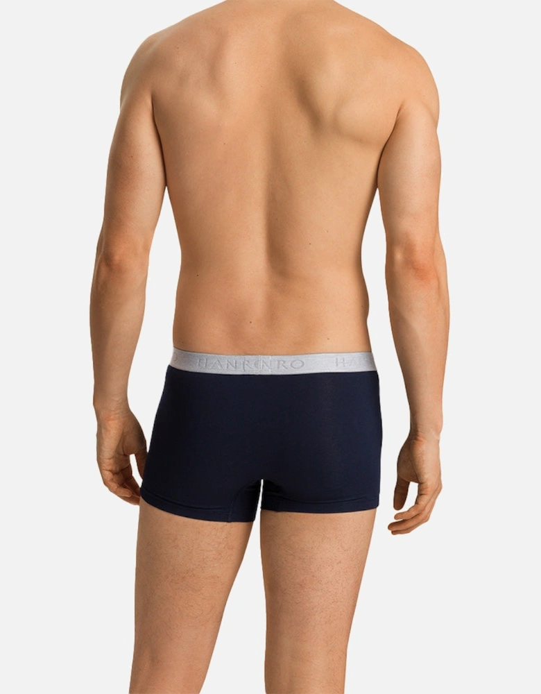 2-Pack Cotton Essentials Boxer Trunks, Windy Blue / Deep Navy