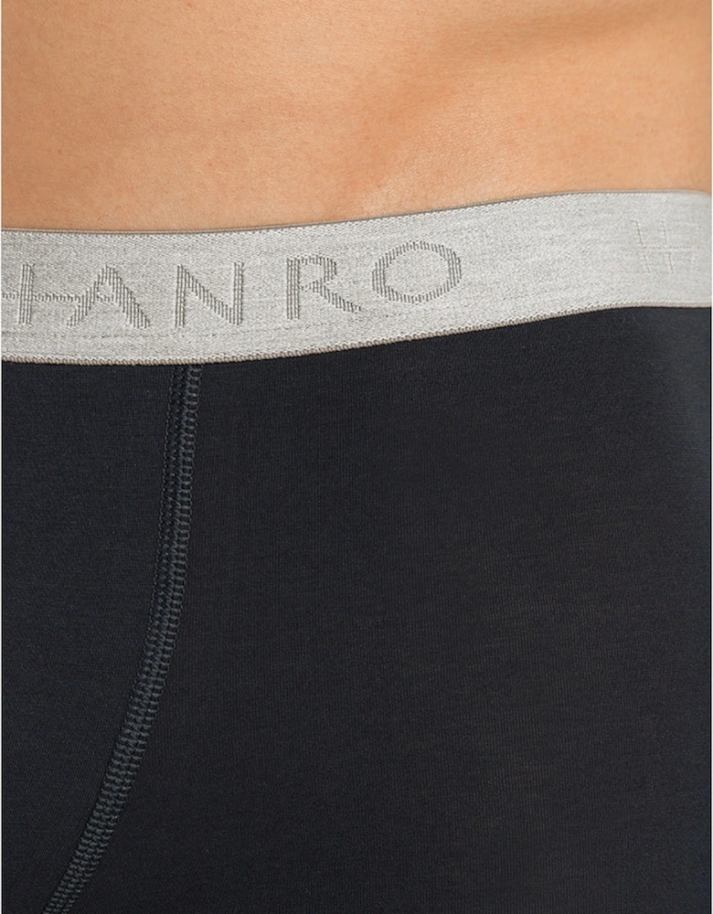 2-Pack Cotton Essentials Boxer Trunks, Windy Blue / Deep Navy