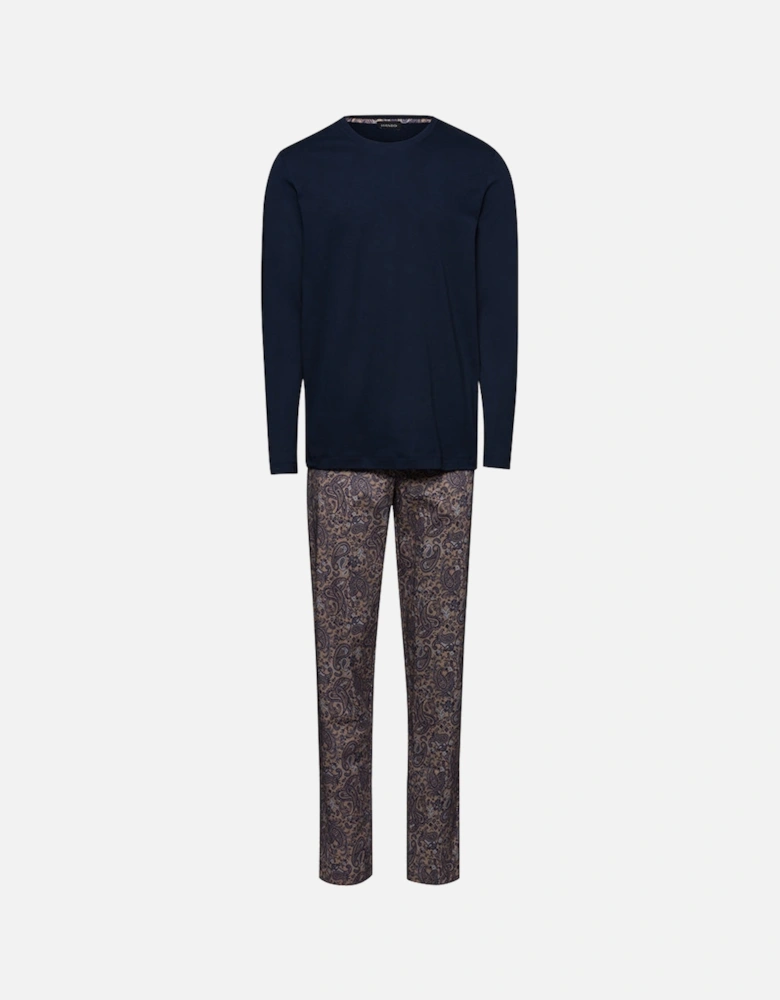 Night & Day Pyjama Set, Sandy Paisley