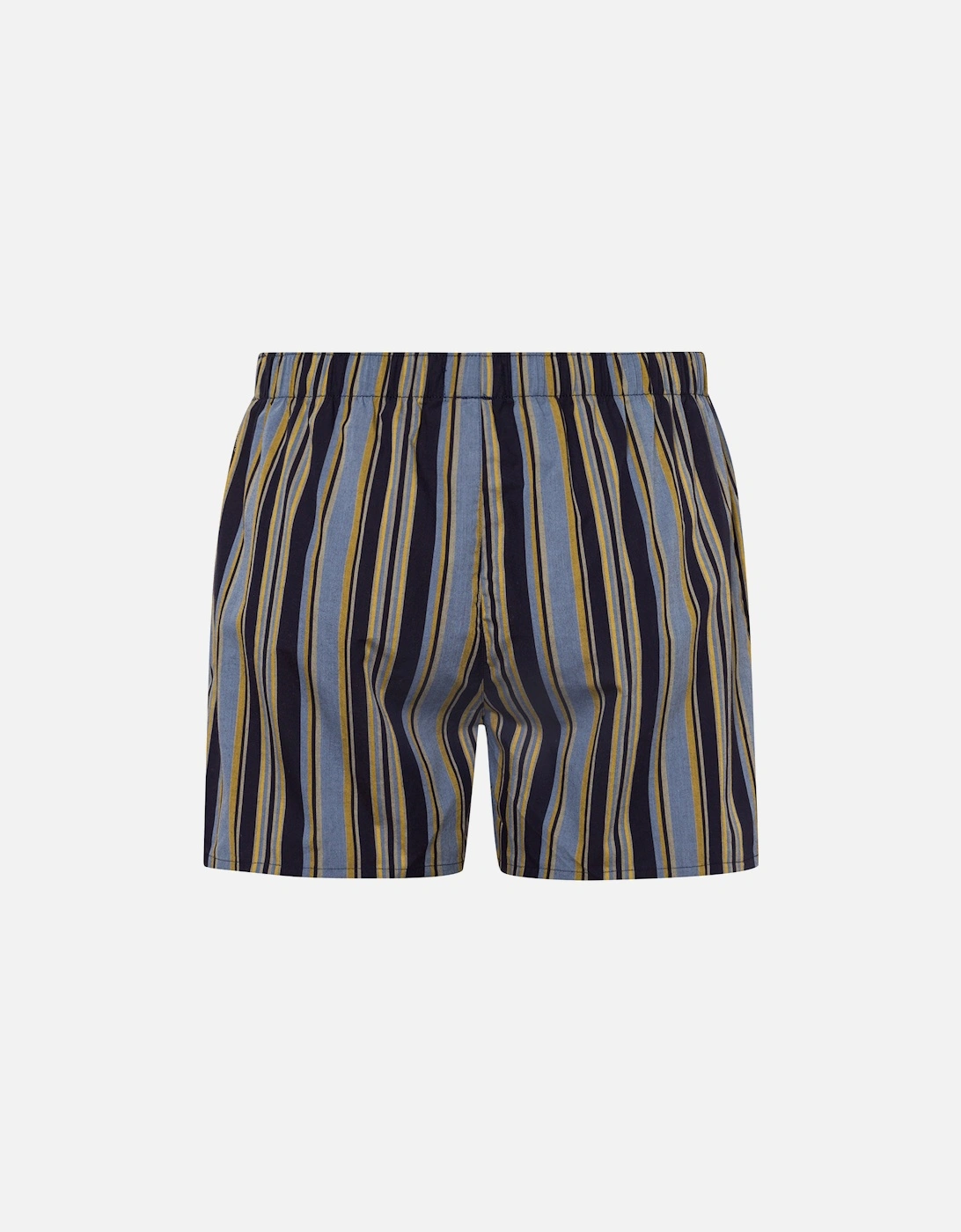 Fancy Woven Boxer Shorts, Ocean Stripe