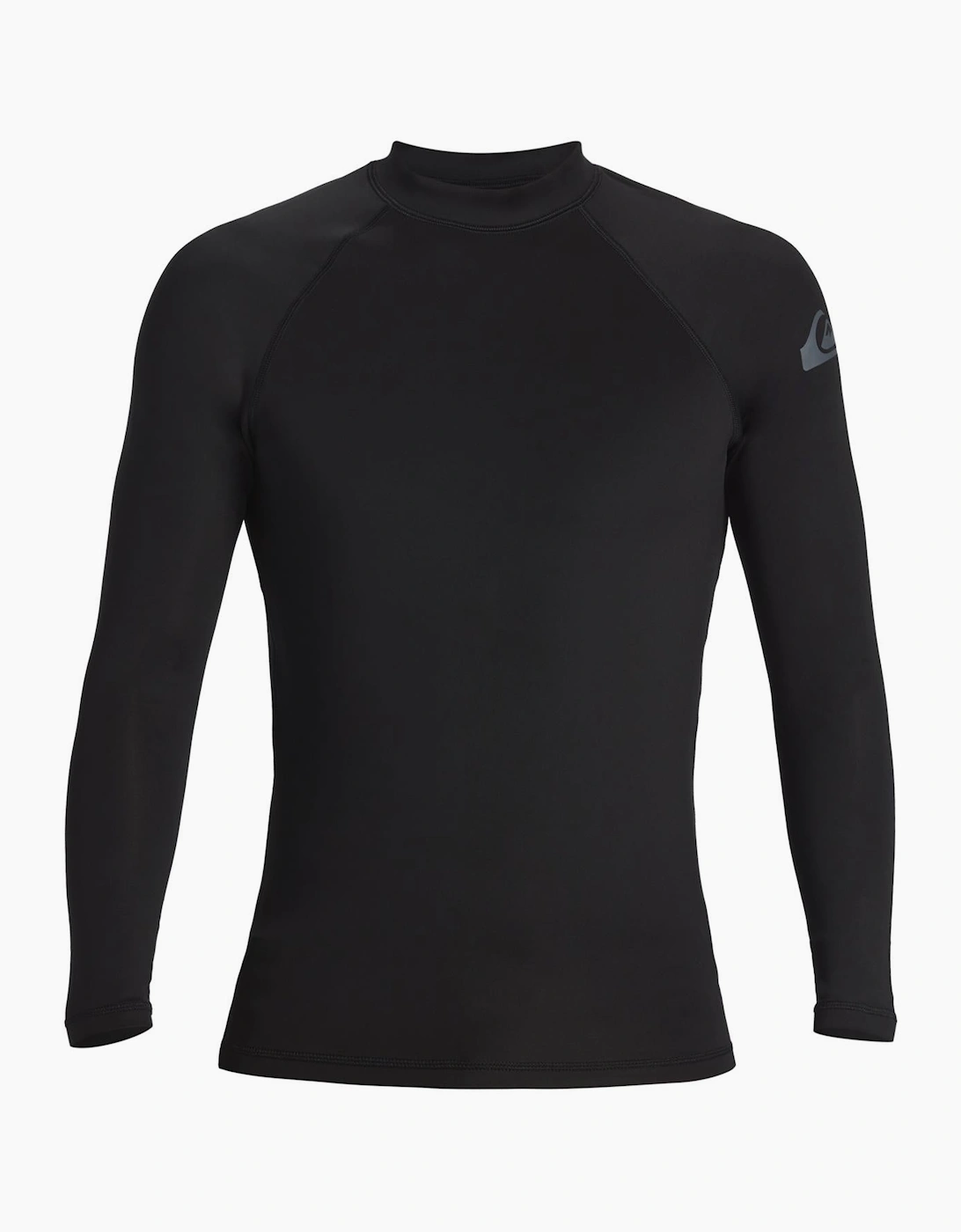 Quiksilver Men's Black Everyday Heat Upf Rash Vest - Size: 36