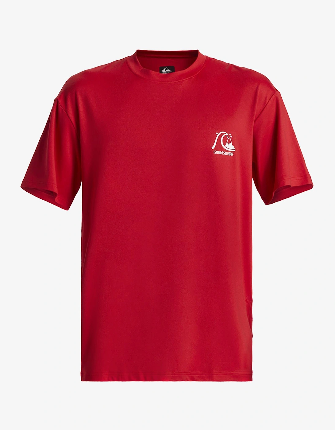 Quiksilver Men's Quiksilver Mens DNA Bubble Logo Rash Vest - Orange