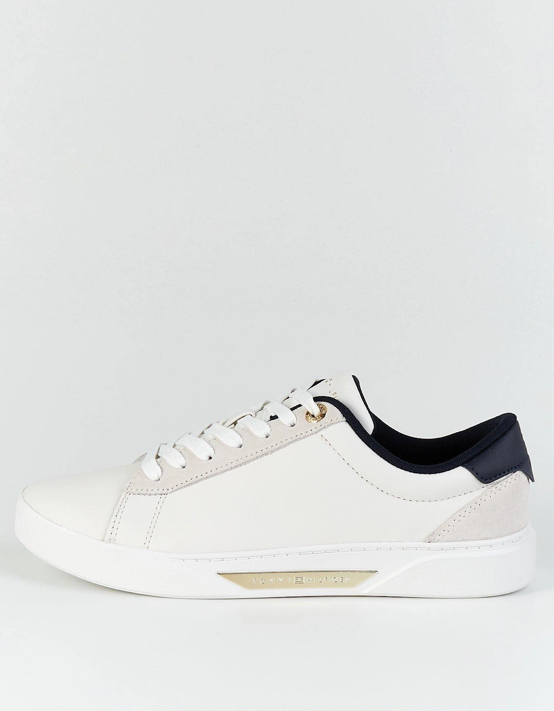 Chic Court Trainers - White, 8 of 7