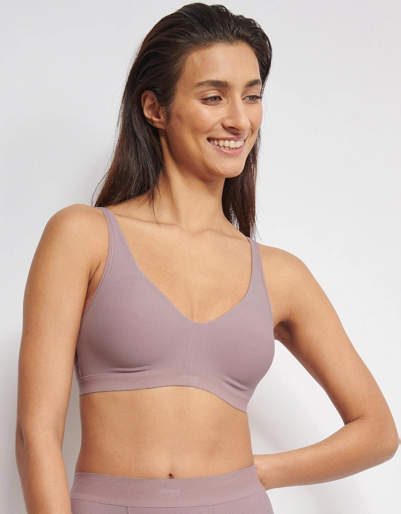 ever ease cotton cooling soft bra