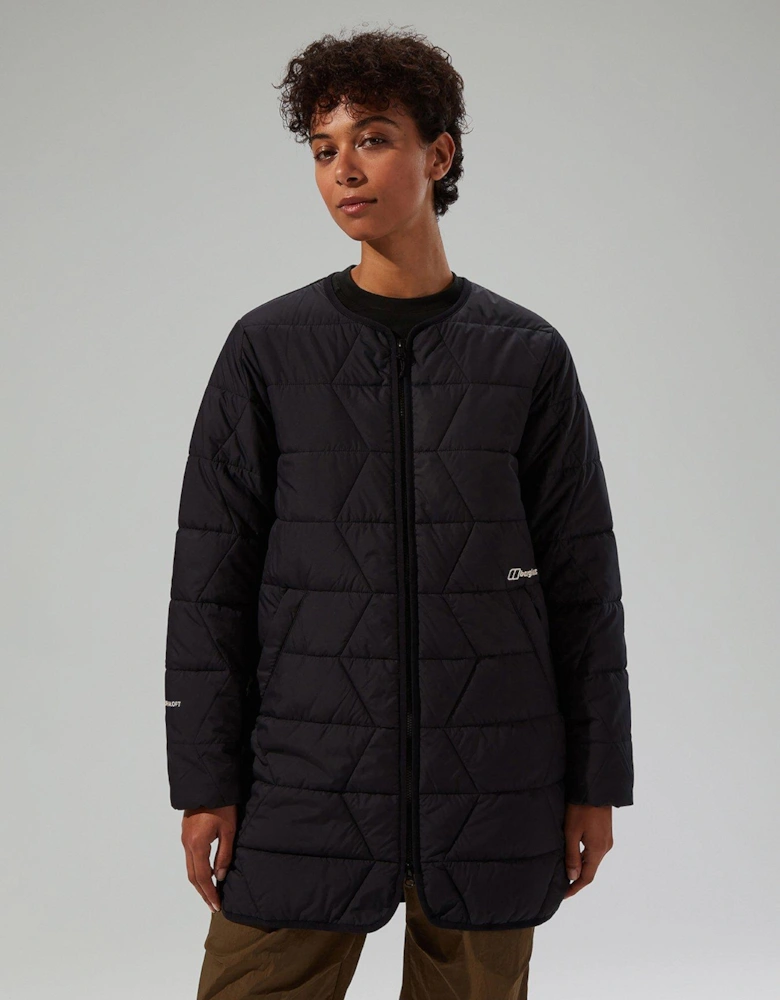 Womens Netherdene Quilted Jacket - Black