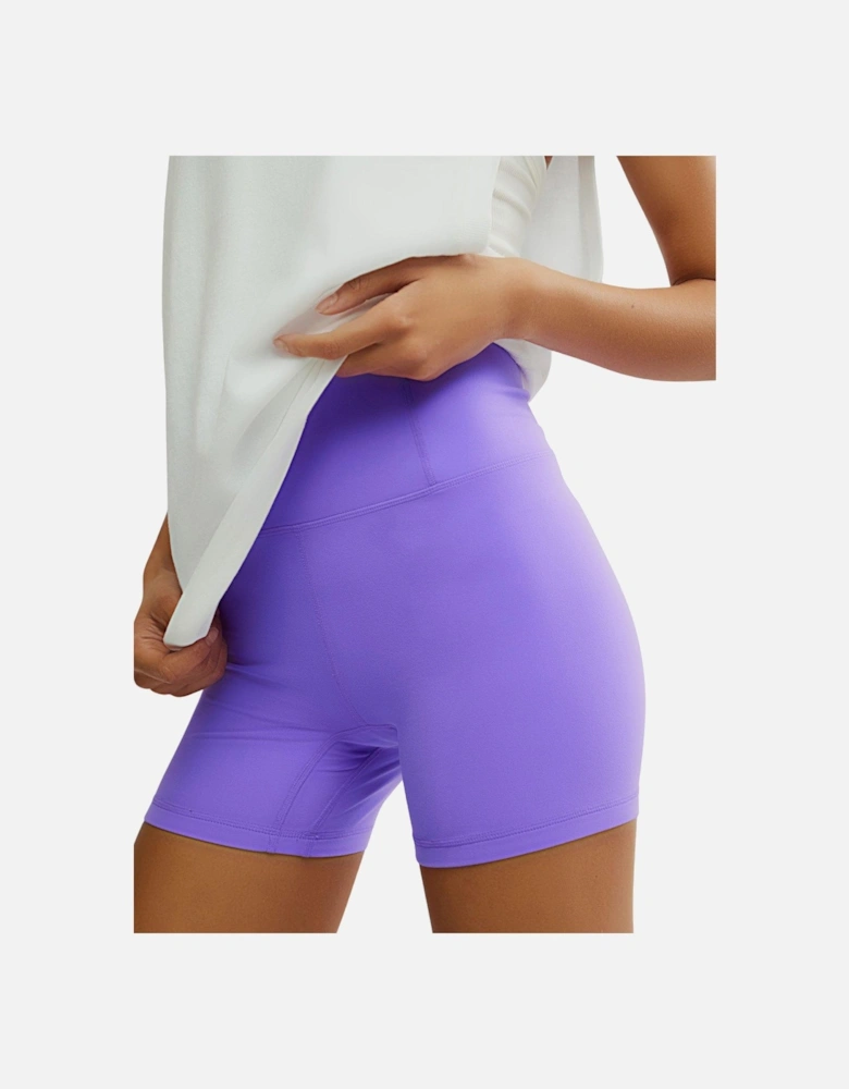 Women's Movement Never Better Bike Shorts - Purple