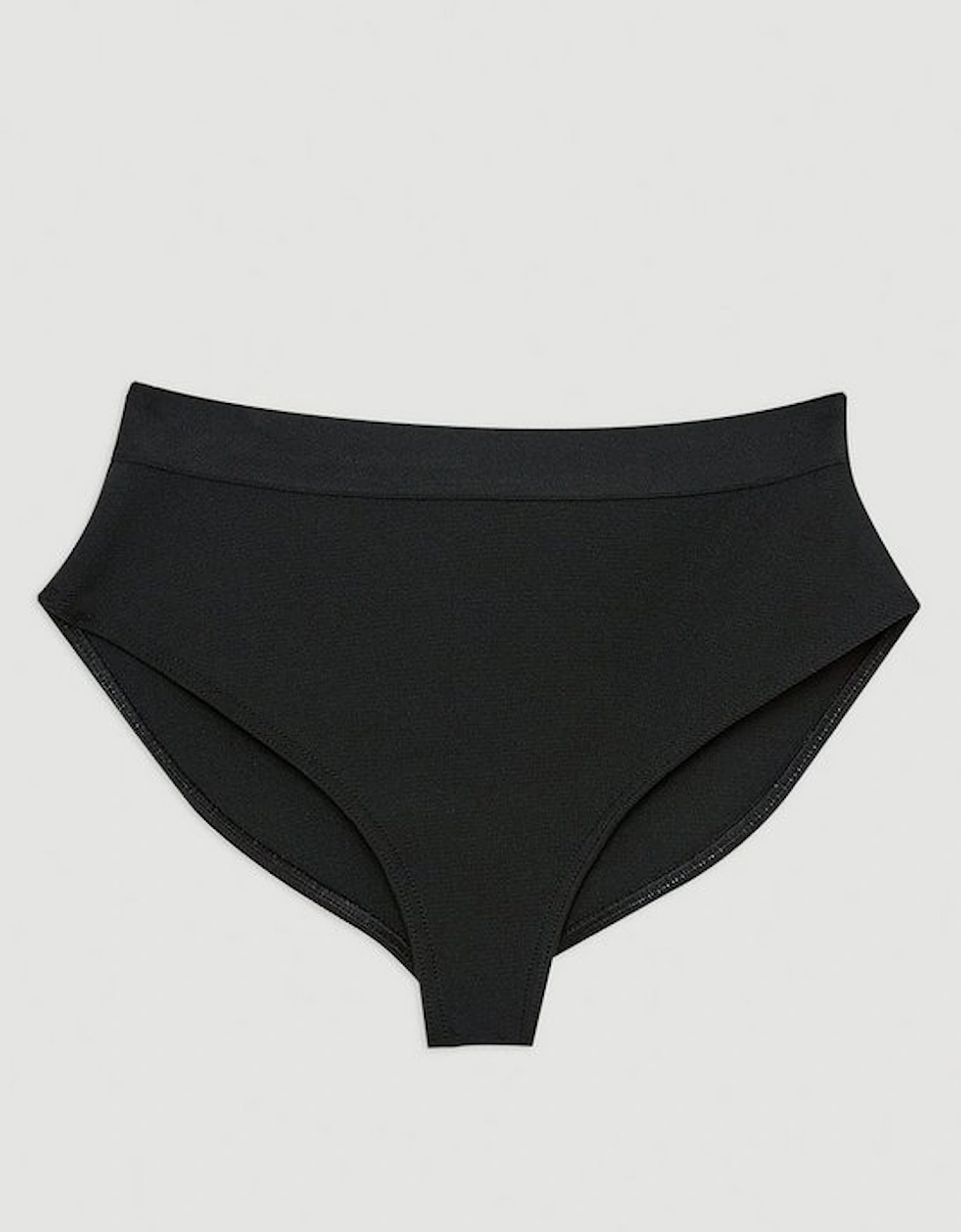 High Waisted Bandage Bikini Bottoms