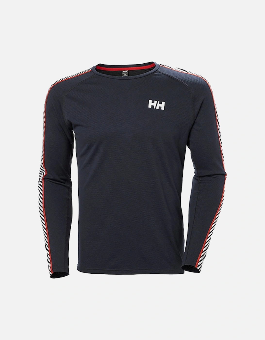 Lifa Active Stripe Crew Navy