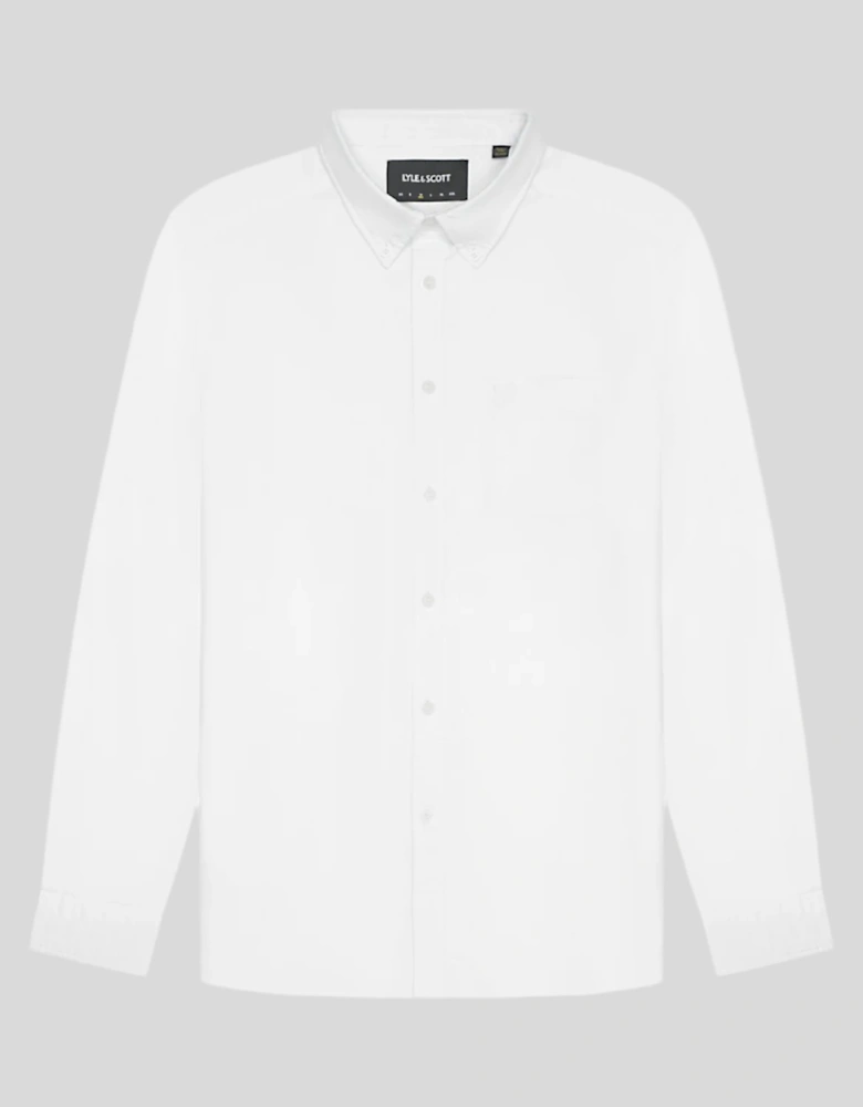 Tonal Eagle Plain Oxford Shirt