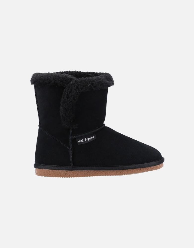 Womens/Ladies Ashleigh Suede Slipper Boots