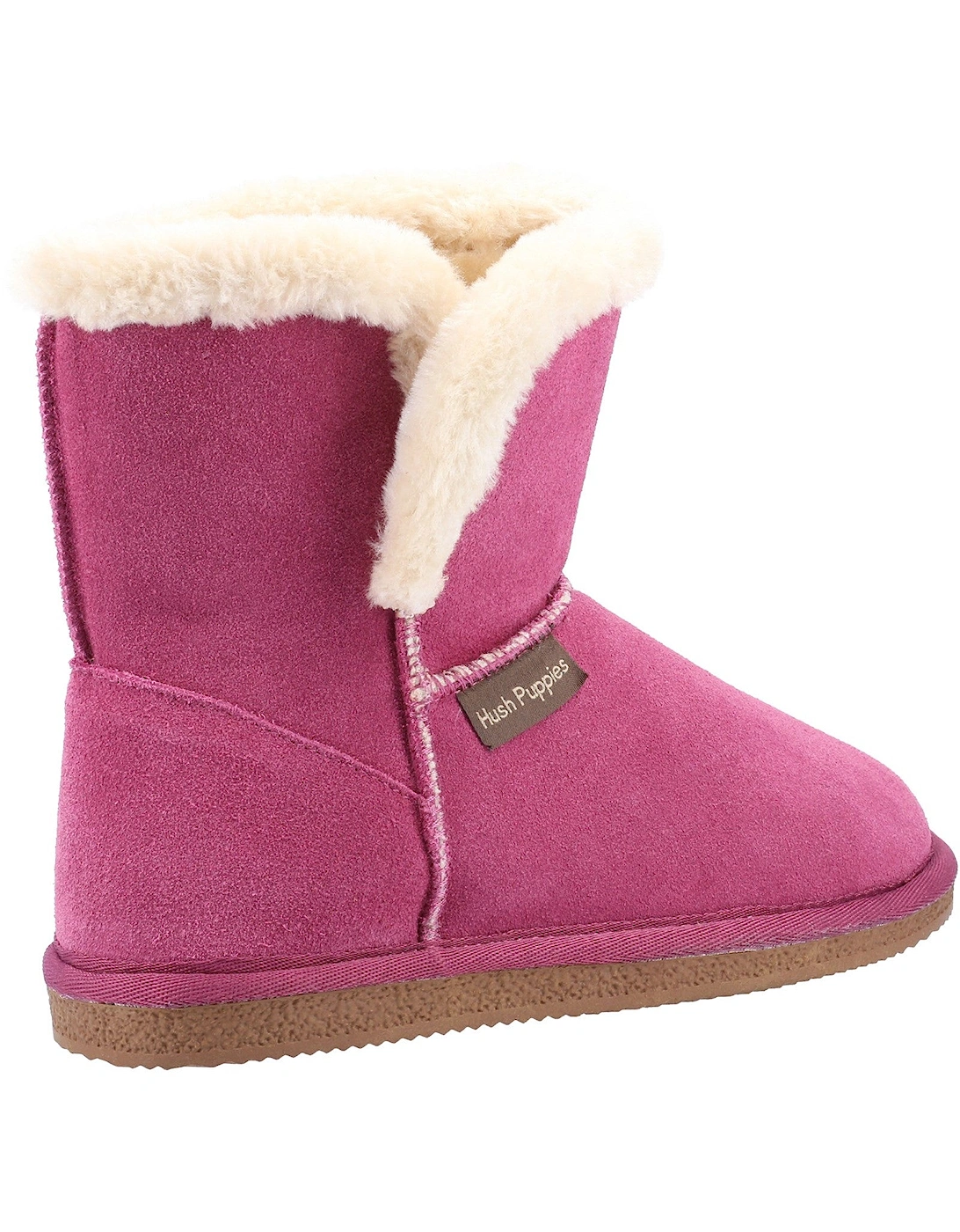 Womens/Ladies Ashleigh Suede Slipper Boots