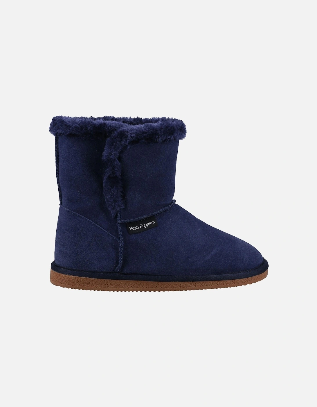 Womens/Ladies Ashleigh Suede Slipper Boots