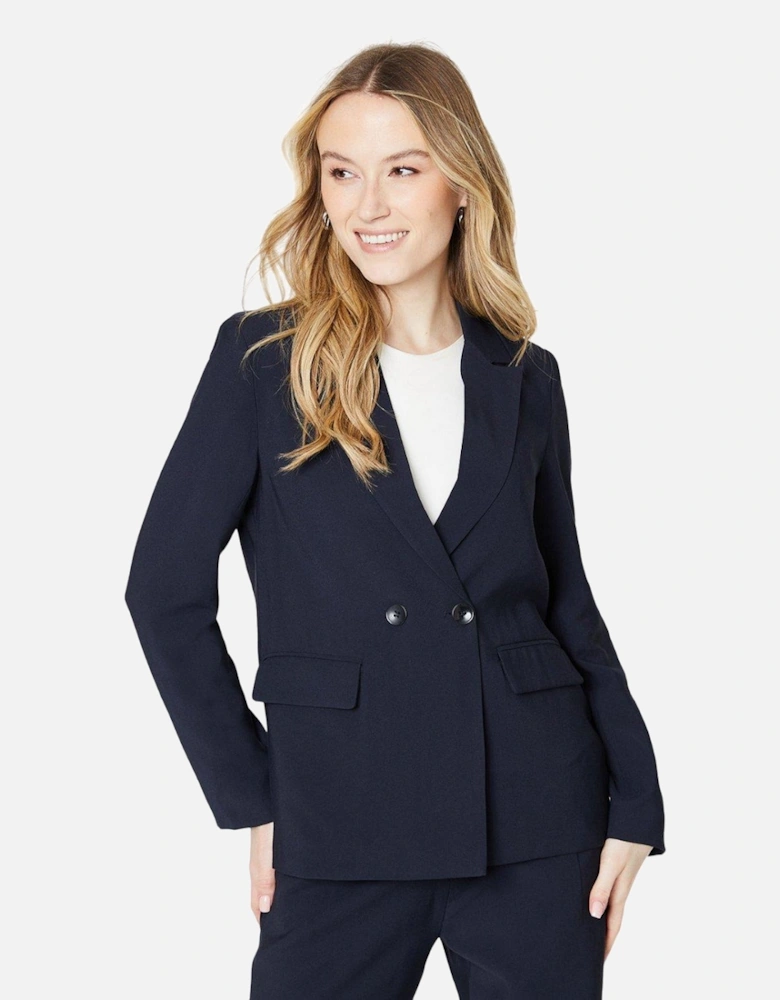 Womens/Ladies Double-Breasted Blazer