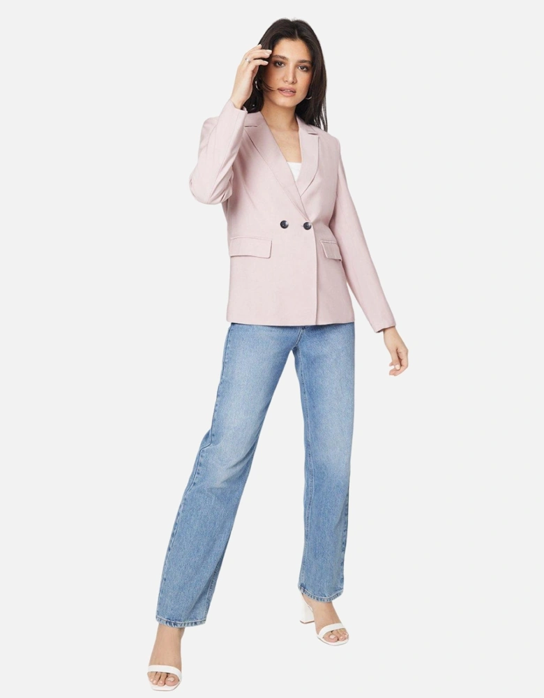 Womens/Ladies Double-Breasted Blazer