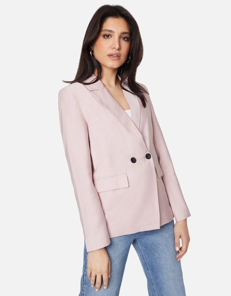 Womens/Ladies Double-Breasted Blazer