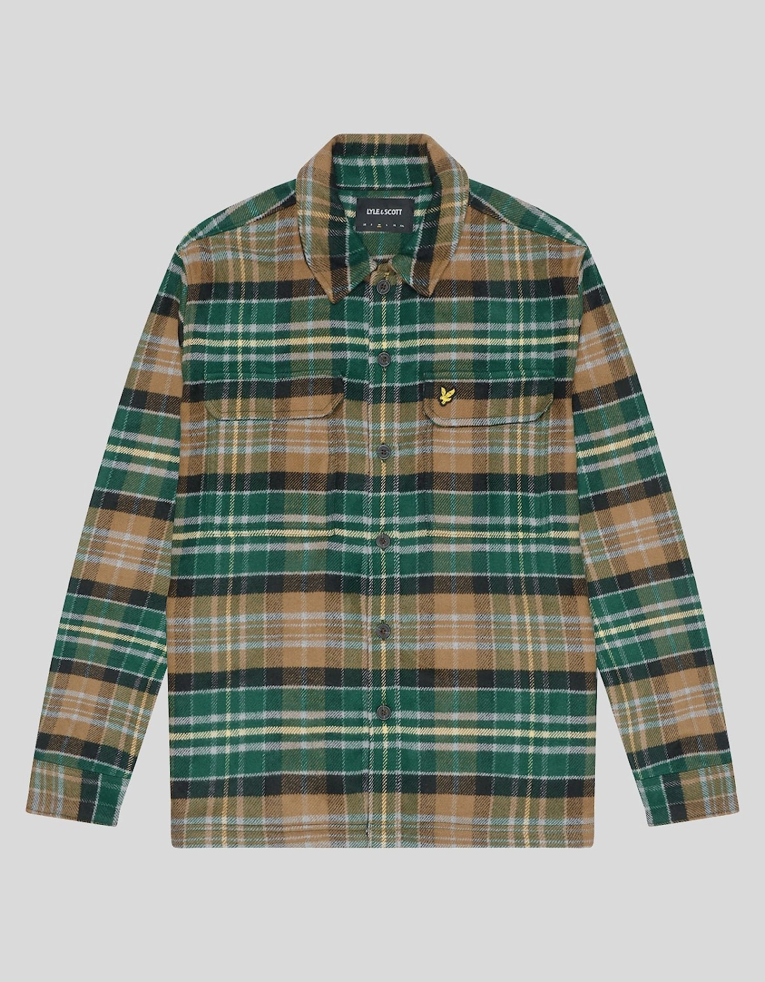 Check Flannel Overshirt