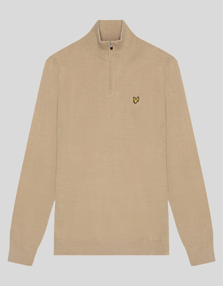 Golf 1/4 Zip Merino Jumper