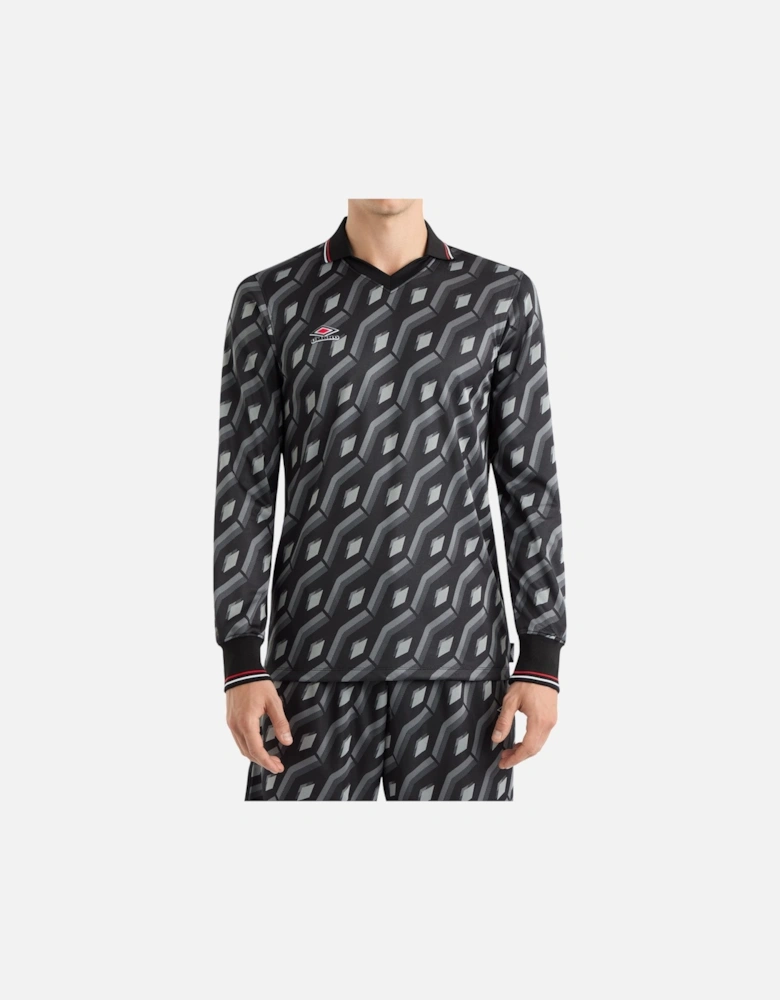 Mens Jacquard Long-Sleeved Jersey