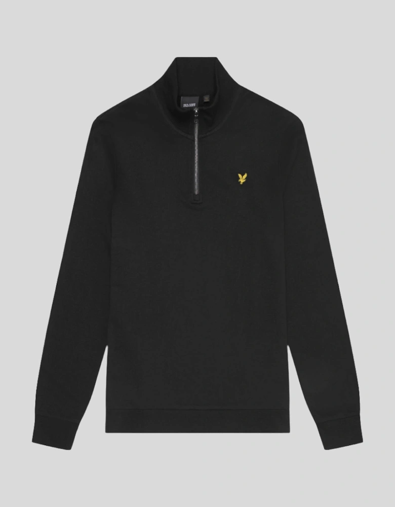 Cotton Loopback 1/4 Zip Sweatshirt