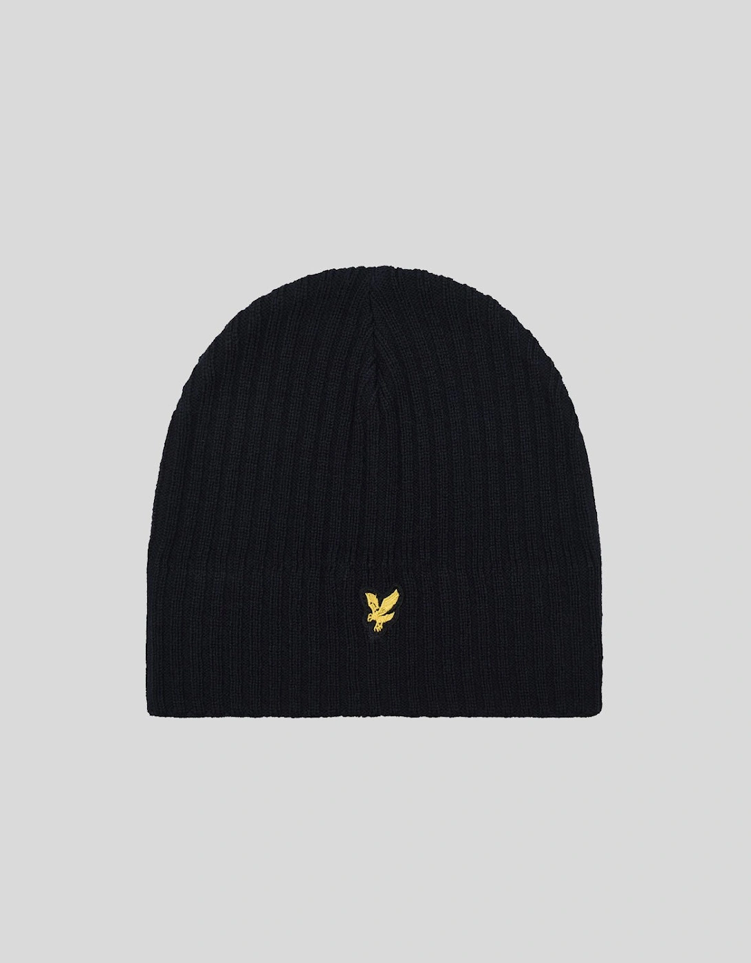 Knitted Ribbed Beanie