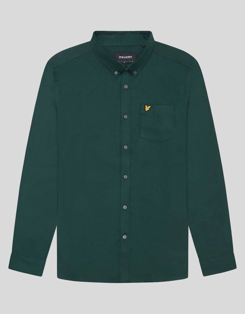 Plain Flannel Shirt
