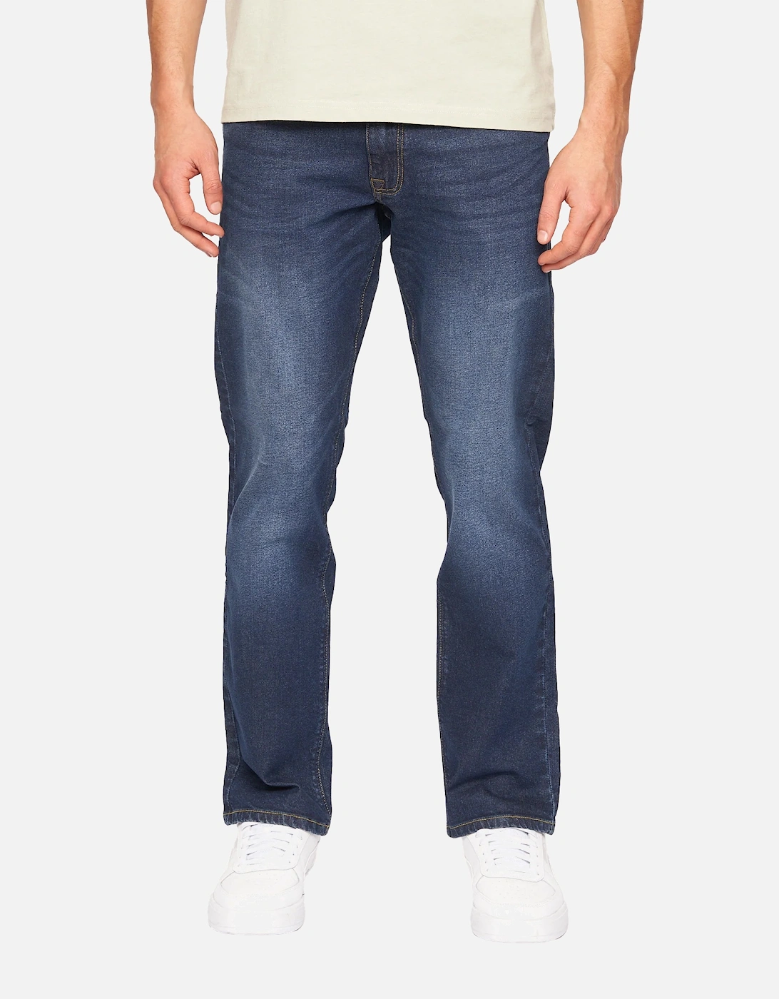 Mens Cadman Straight Jeans, 4 of 3