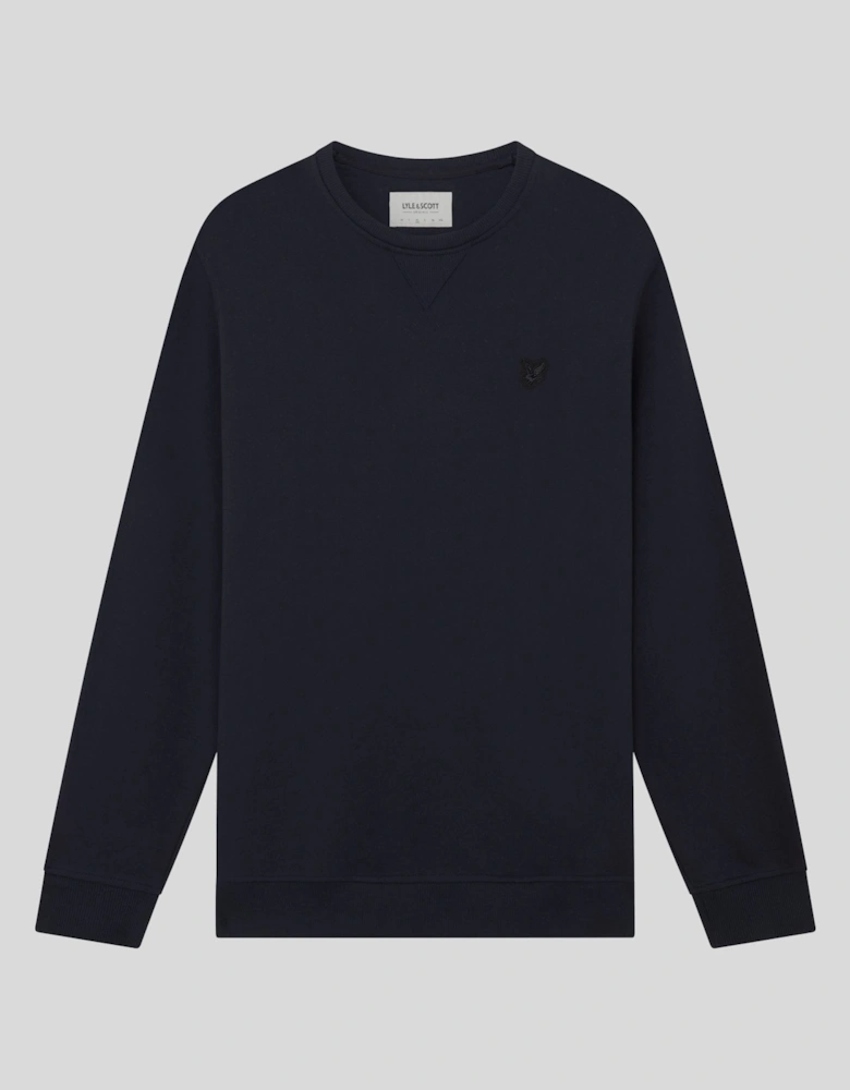 Tonal Eagle Crew Neck Sweatshirt