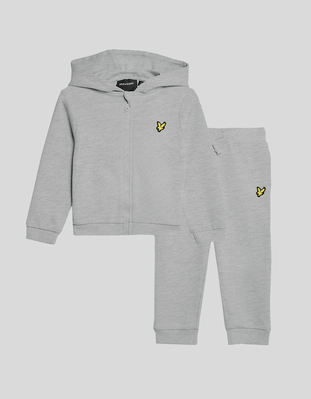 Toddler Zip Through Hoodie & Jogger Set, 4 of 3