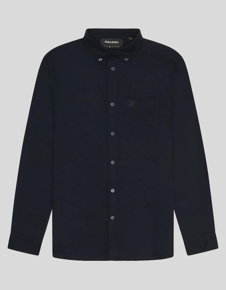 Tonal Eagle Plain Oxford Shirt