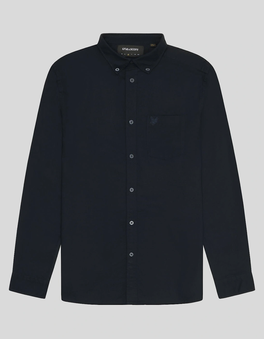 Tonal Eagle Plain Oxford Shirt