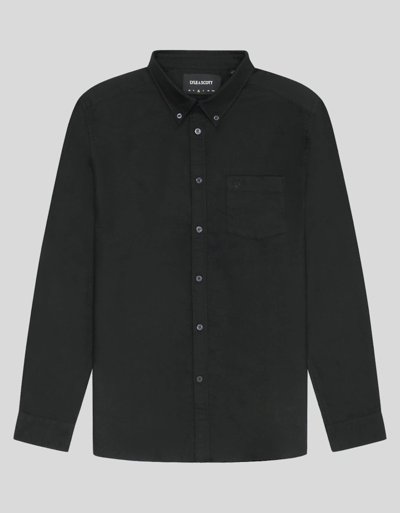 Tonal Eagle Plain Oxford Shirt