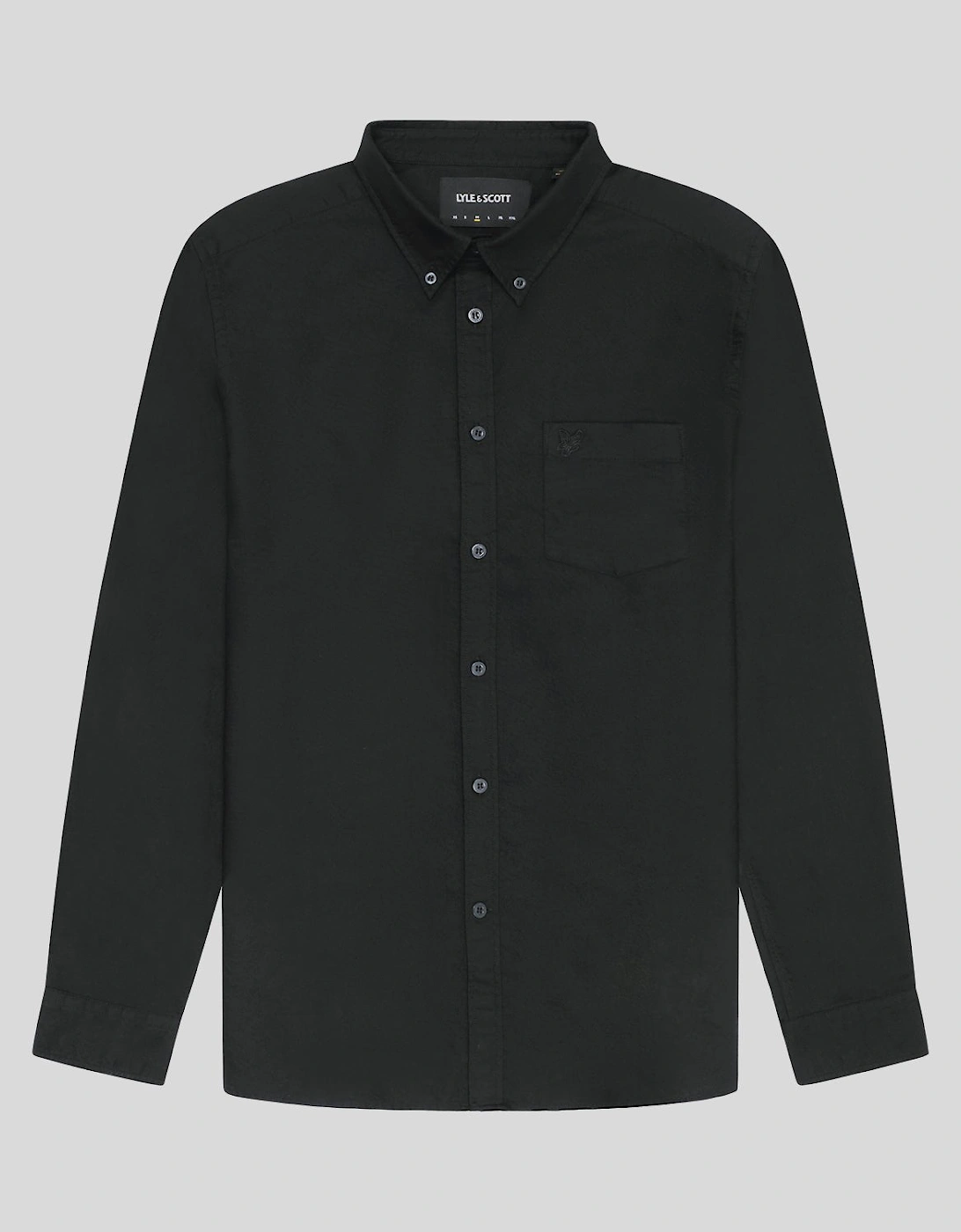 Tonal Eagle Plain Oxford Shirt