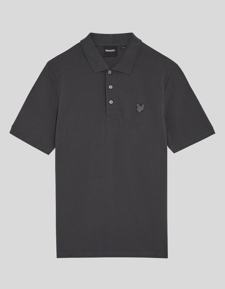 Tonal Eagle Polo Shirt