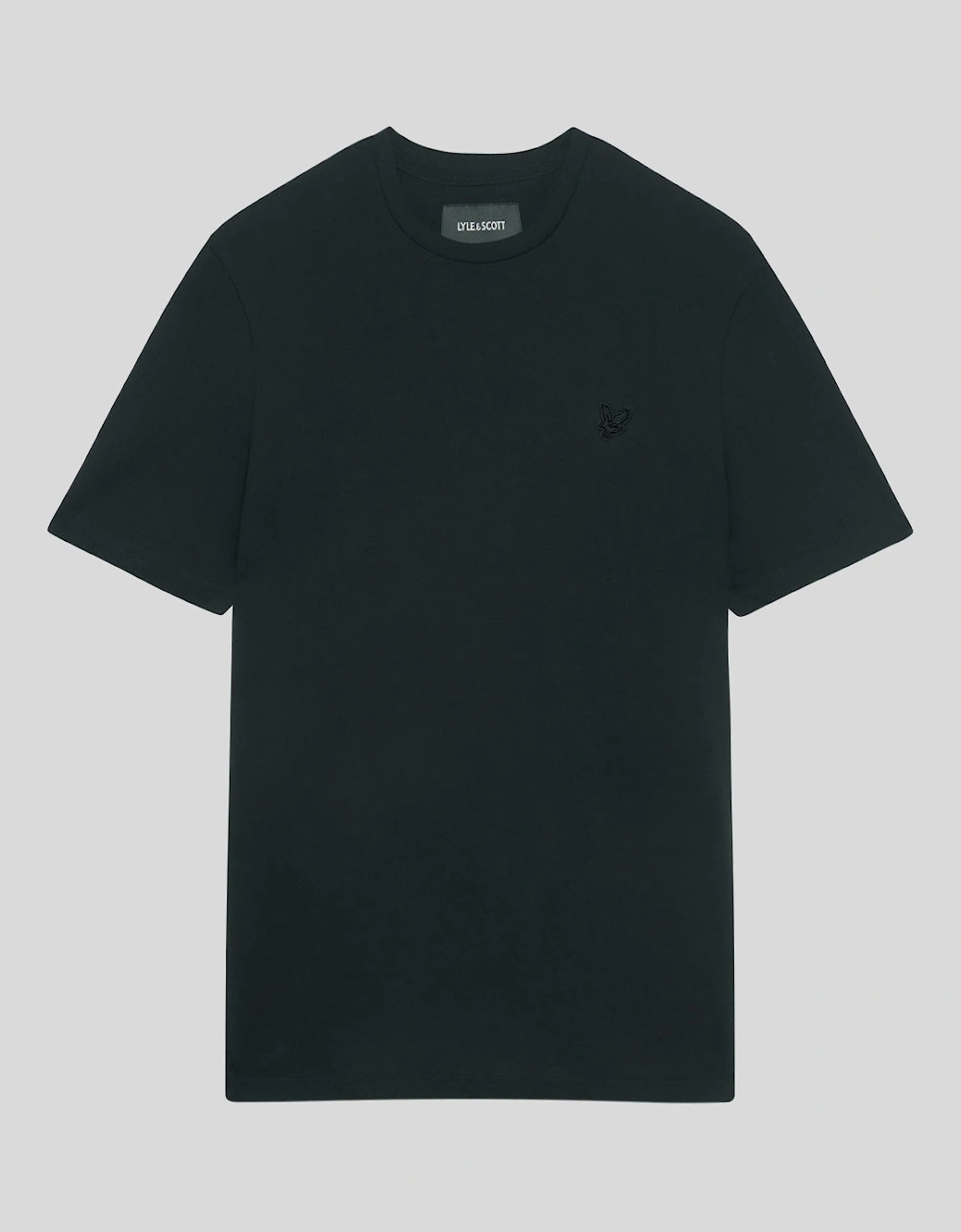 Lyle And Scott Men's Cotton Crew Neck T-Shirt - Black - Size: 34