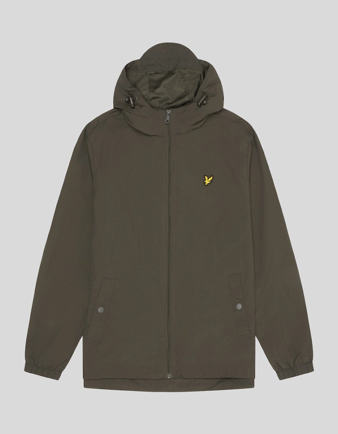 Zip Through Hooded Jacket