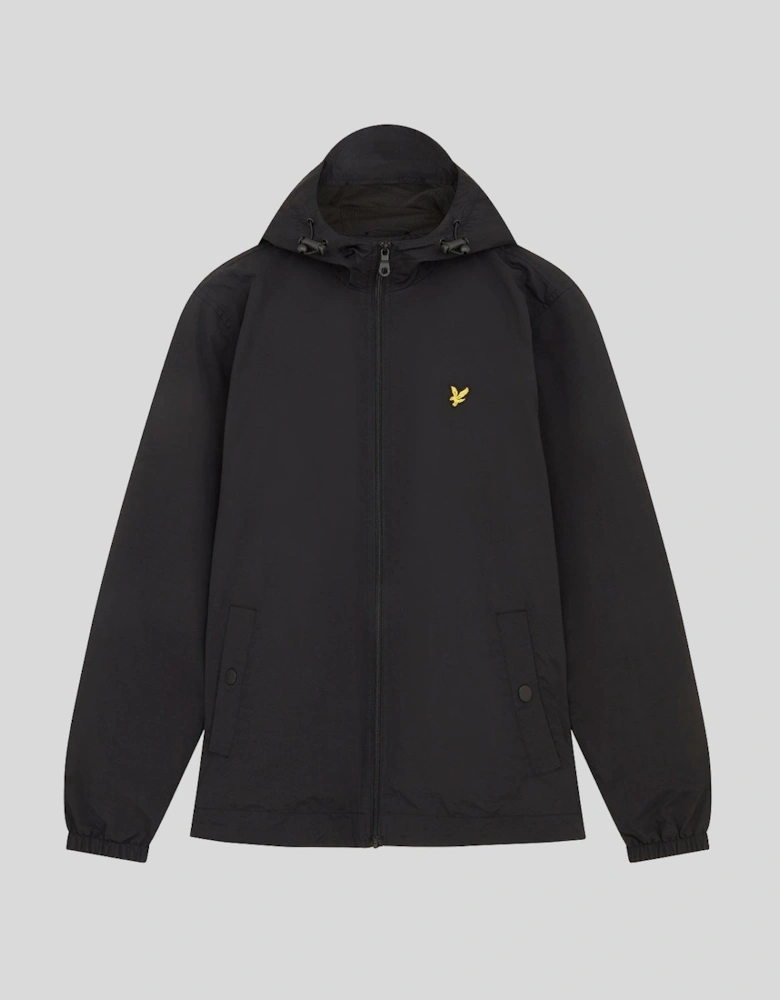 Zip Through Hooded Jacket