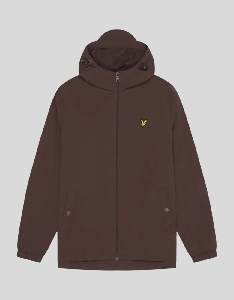 Zip Through Hooded Jacket