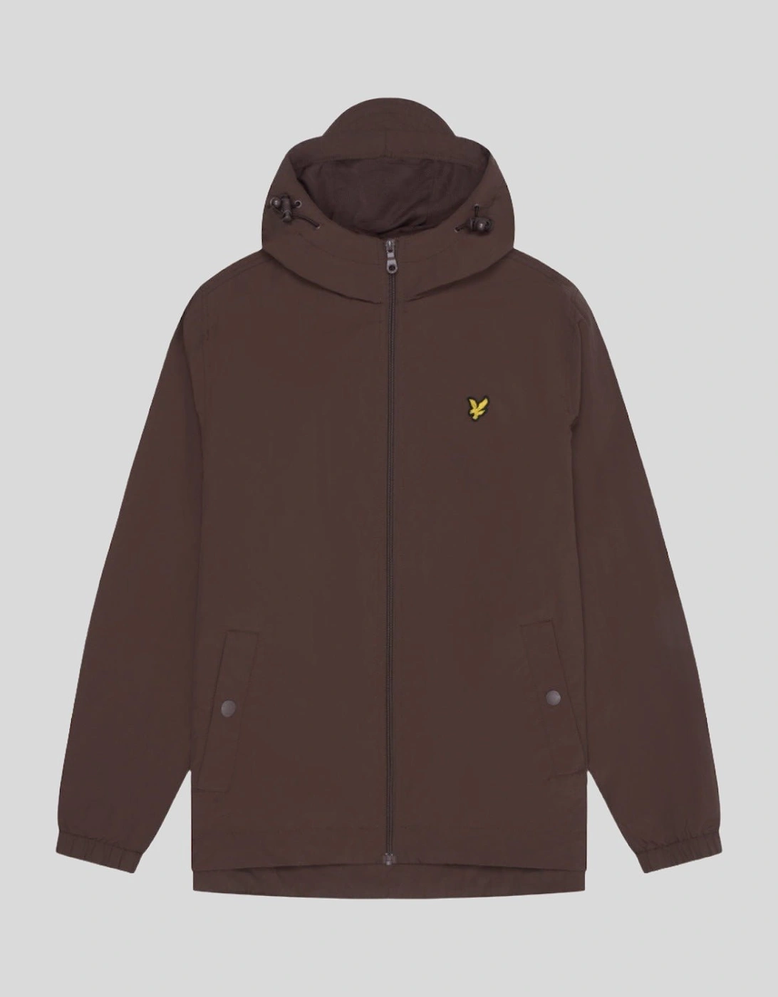 Zip Through Hooded Jacket