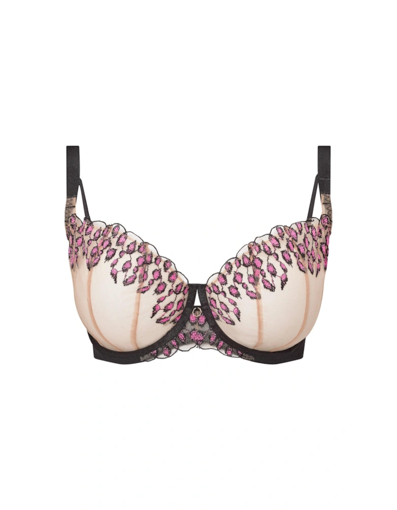 Impulsive Desire Non Padded Balcony Bra - Multi