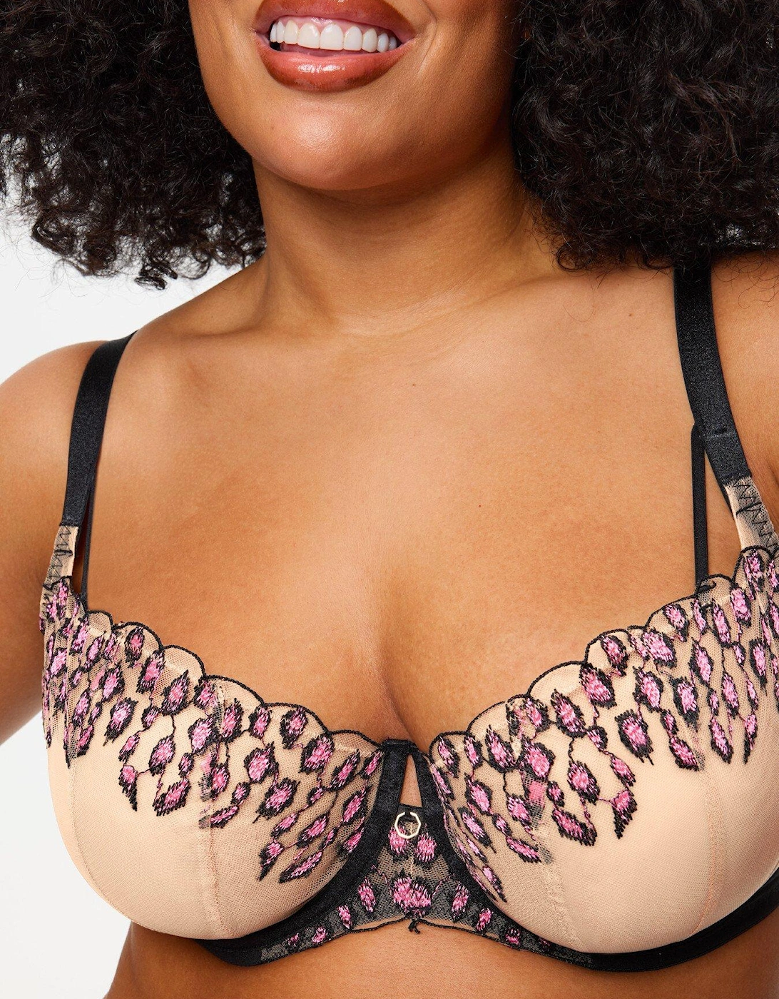 Impulsive Desire Non Padded Balcony Bra - Multi