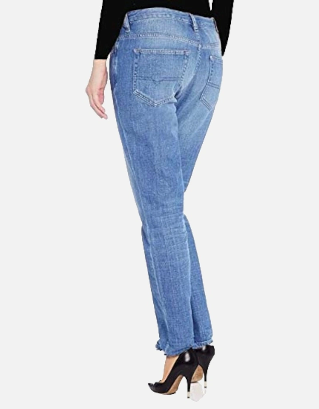 RIZZO 0847R Womens Denim Jeans Regular Slim