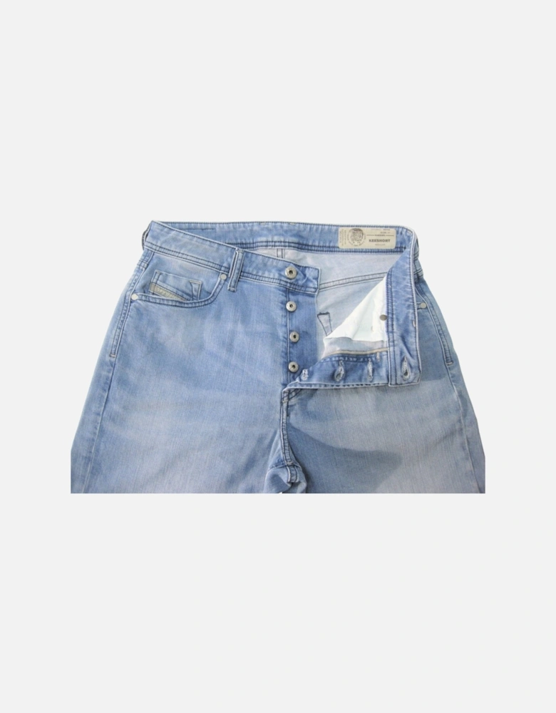 KEESHORT RN84Q Mens Denim Jeans Shorts