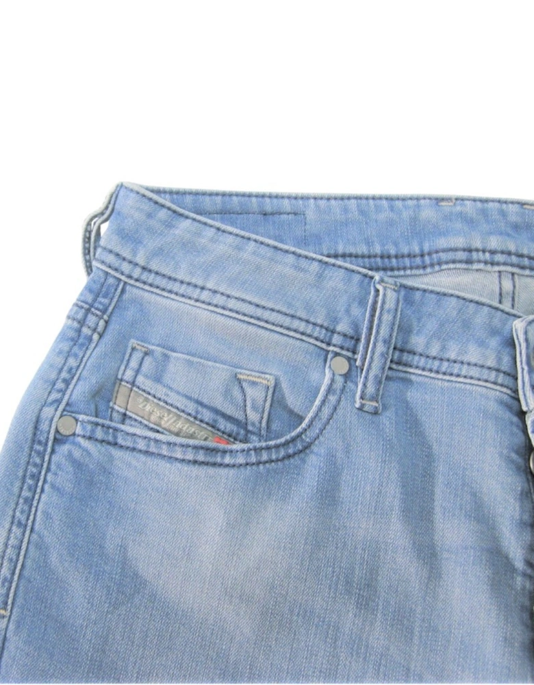 KEESHORT RN84Q Mens Denim Jeans Shorts