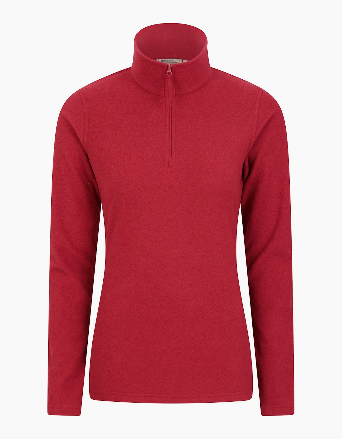 Mountain Warehouse Women's Red / Camber Ii Fleece Top - Size: 18/20