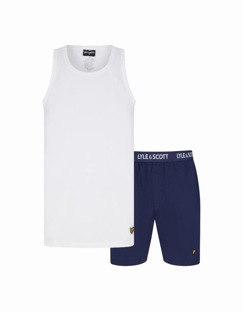 Lyle & Scott Jersey Lounge Vest & Short Set