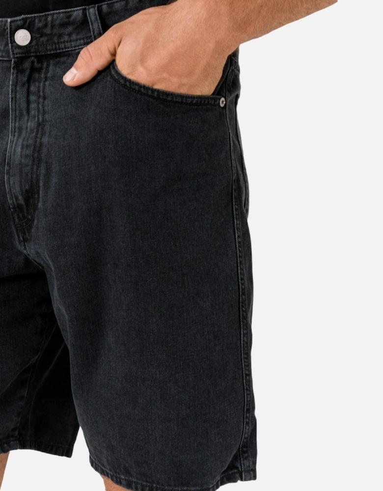 D WILLOH Mens Shorts Denim Jeans Summer Casual Cotton Beachwear Loose Fit