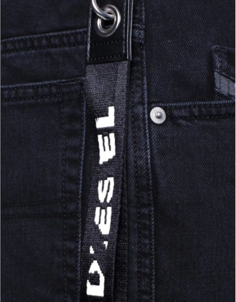 D WILLOH Mens Shorts Denim Jeans Summer Casual Cotton Beachwear Loose Fit