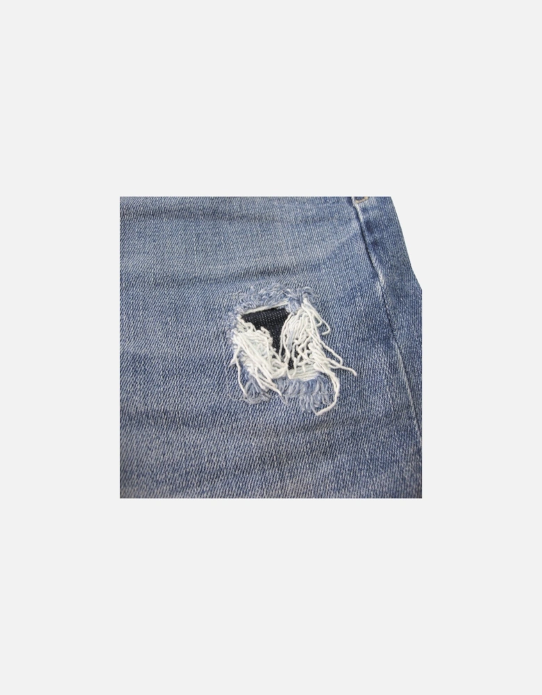 KEESHORT R30K9 Mens Denim Jeans Short Regular Fit Summer Casual Shorts