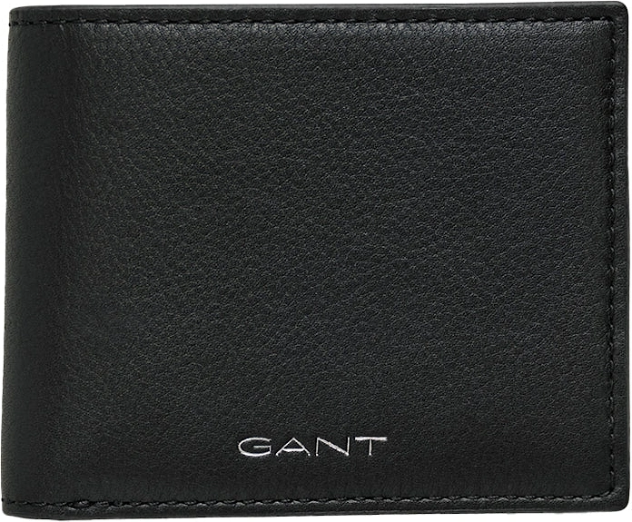 Leather Bifold Wallet, Black